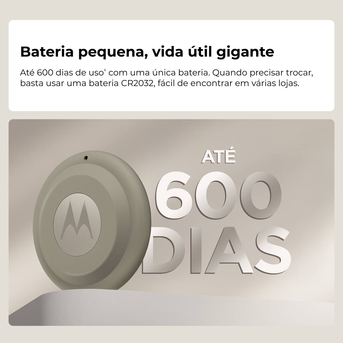 Rastreador/Localizador Motorola Moto Tag 2 Bluetoo...