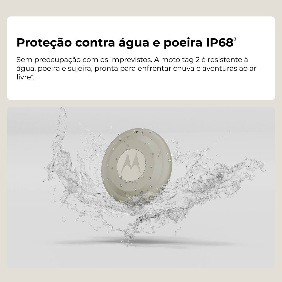Rastreador/Localizador Motorola Moto Tag 2 Bluetoo...