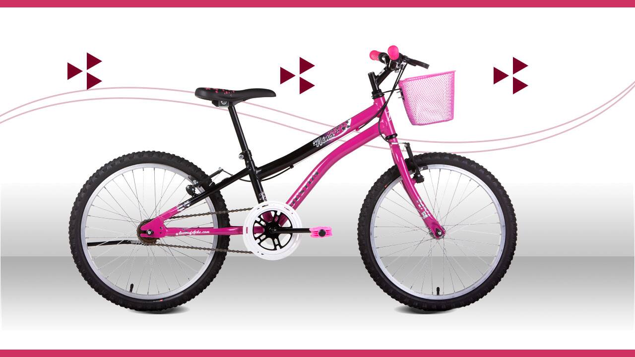 Bicicleta Infantil Aro 20 Houston Nina
