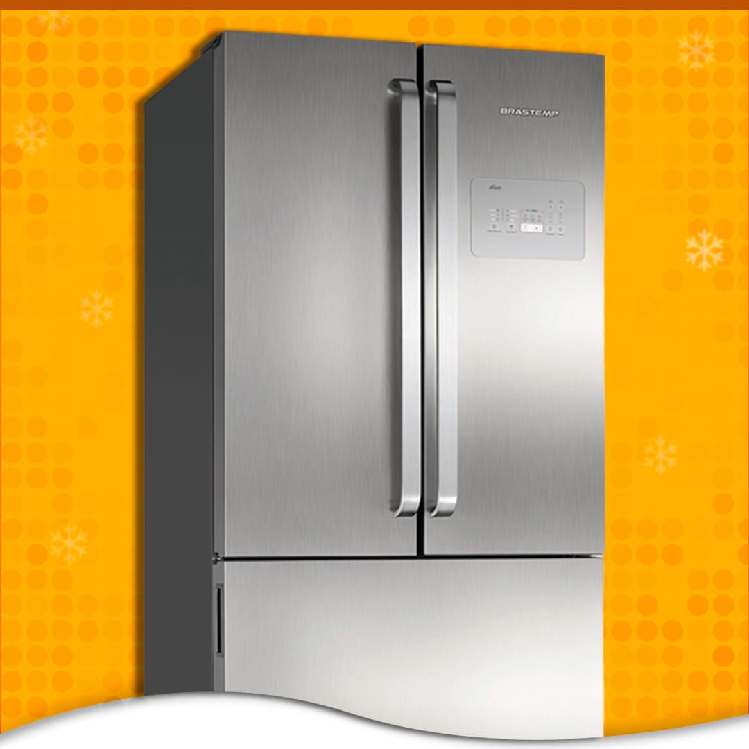 Refrigerador Brastemp Side Inverse BRO80AK – Platinum
