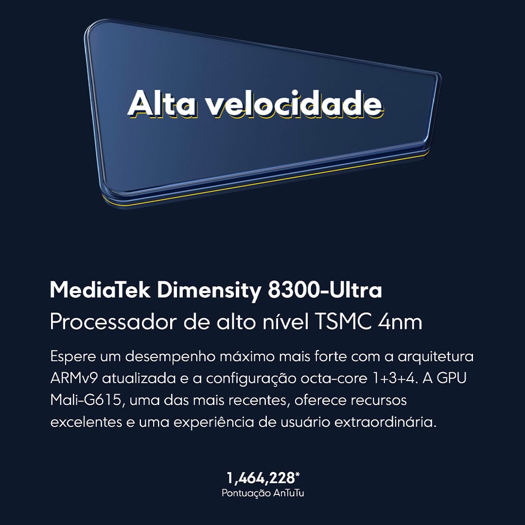 Apresentamos o Smartphone Xiaomi POCO X6 PRO 5G, um smartphone que não apenas responde às suas expectativas, mas redefine o que é possível em termos de velocidade, design e funcionalidade. O 5G é mais do que uma velocidade de internet, é uma revolução na conectividade. Com o POCO X6 PRO 5G, experimente downloads instantâneos, streaming sem interrupções e uma navegação na web tão rápida quanto seus pensamentos. Esteja à frente do jogo, literalmente, com uma velocidade que redefine sua experiência móvel.