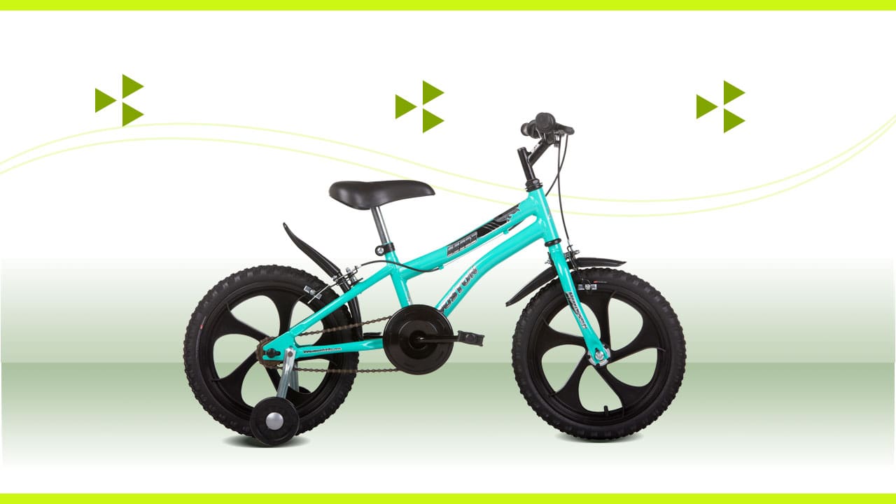 Bicicleta Infantil Houston Nic Aro 16 - Verde Água