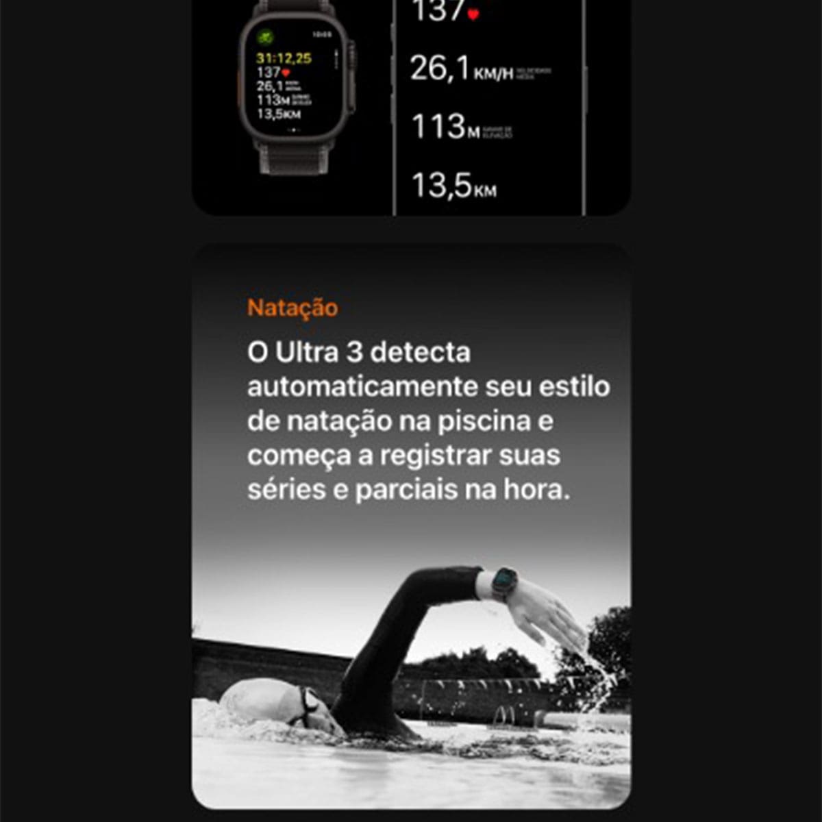 Apple Watch Ultra 3 GPS+ Cellular 49mm Pulseira