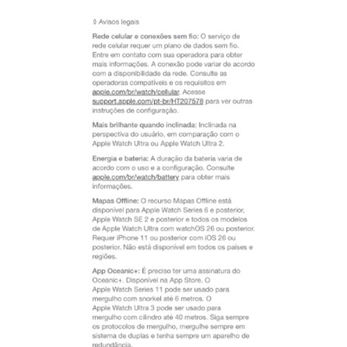 Apple Watch Ultra 3 GPS+ Cellular 49mm Pulseira