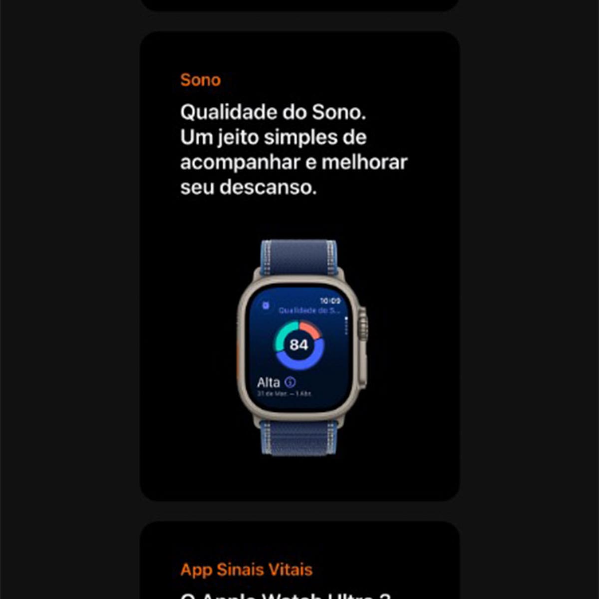 Apple Watch Ultra 3 GPS+ Cellular 49mm Pulseira