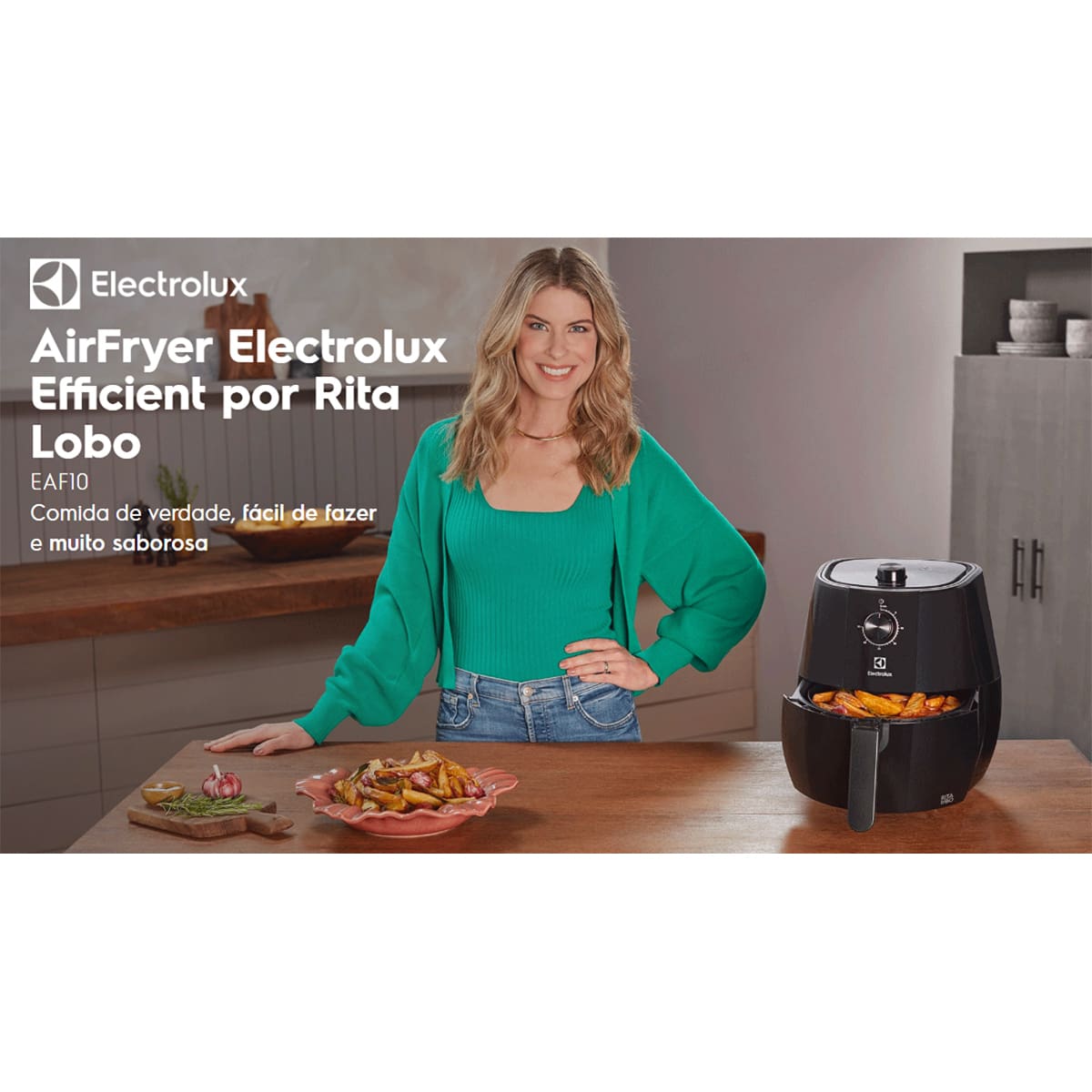 Fritadeira Elétrica Sem Óleo Air Fryer Electrolux 