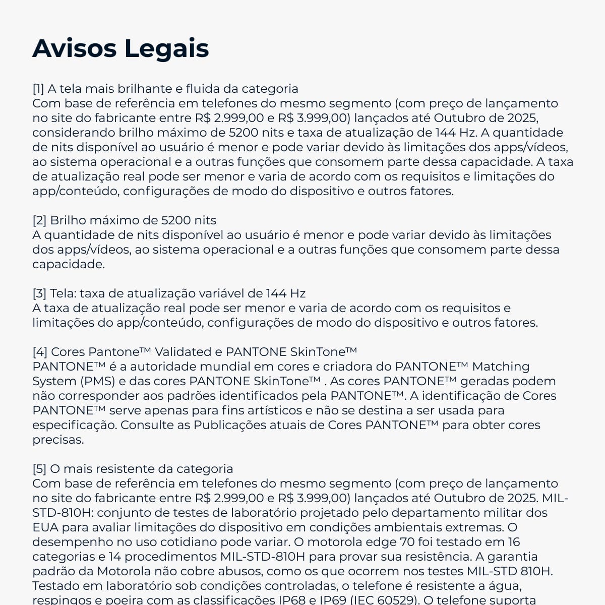 Smartphone Motorola Edge 70 Fusion 6.8” 256GB 5G 144Hz Câmera Dupla 50MP