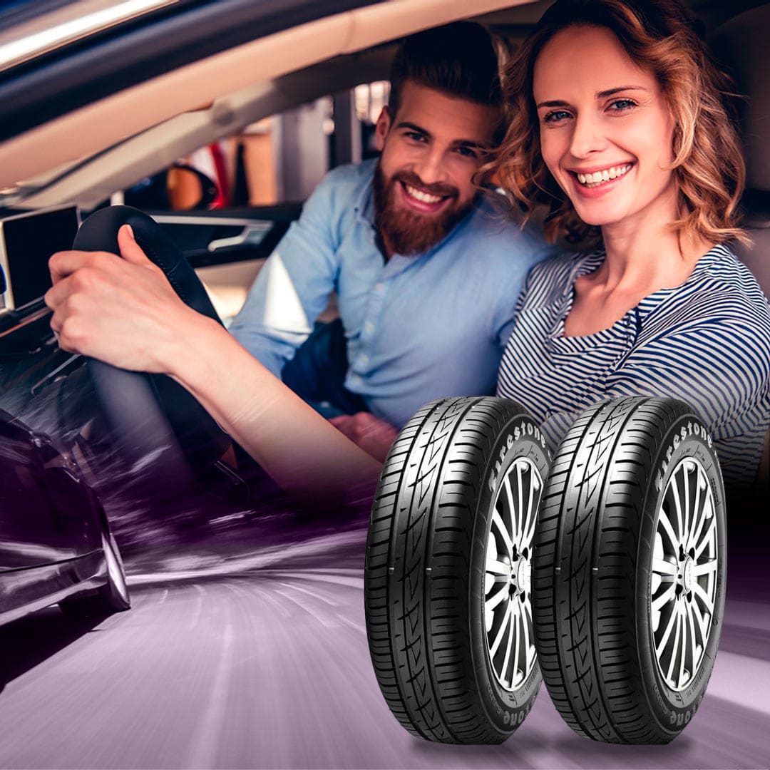Kit Pneu Firestone F600 com Aro 14 - 2 Unidades