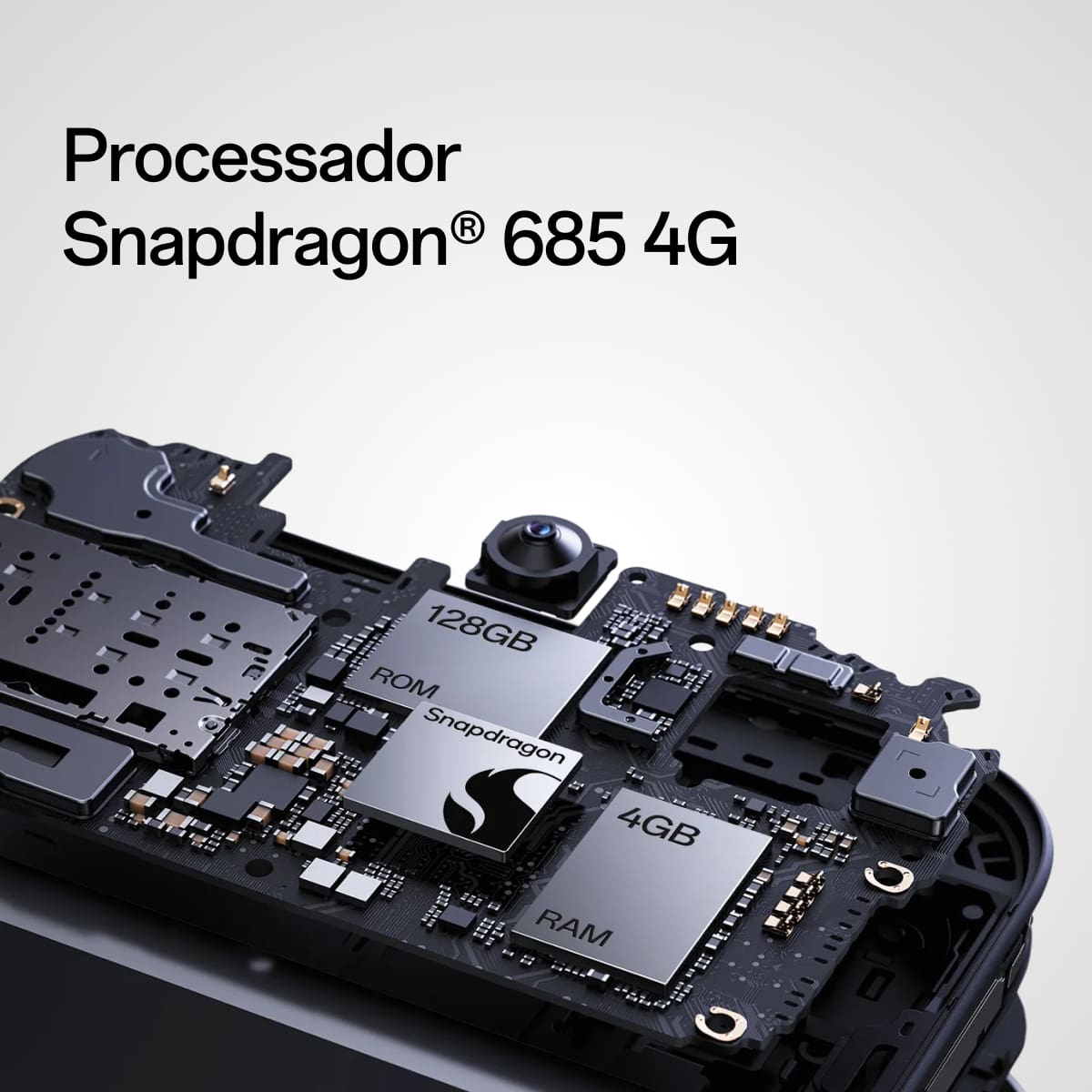 Smartphone OPPO A6X 4G Tela 6.75” 128GB Câmera 13MP Púrpura