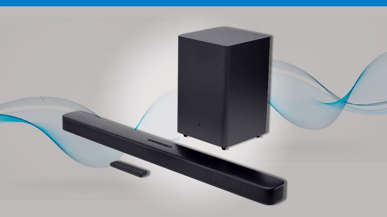 Soundbar JBL 2.1 Canais Deep Bass