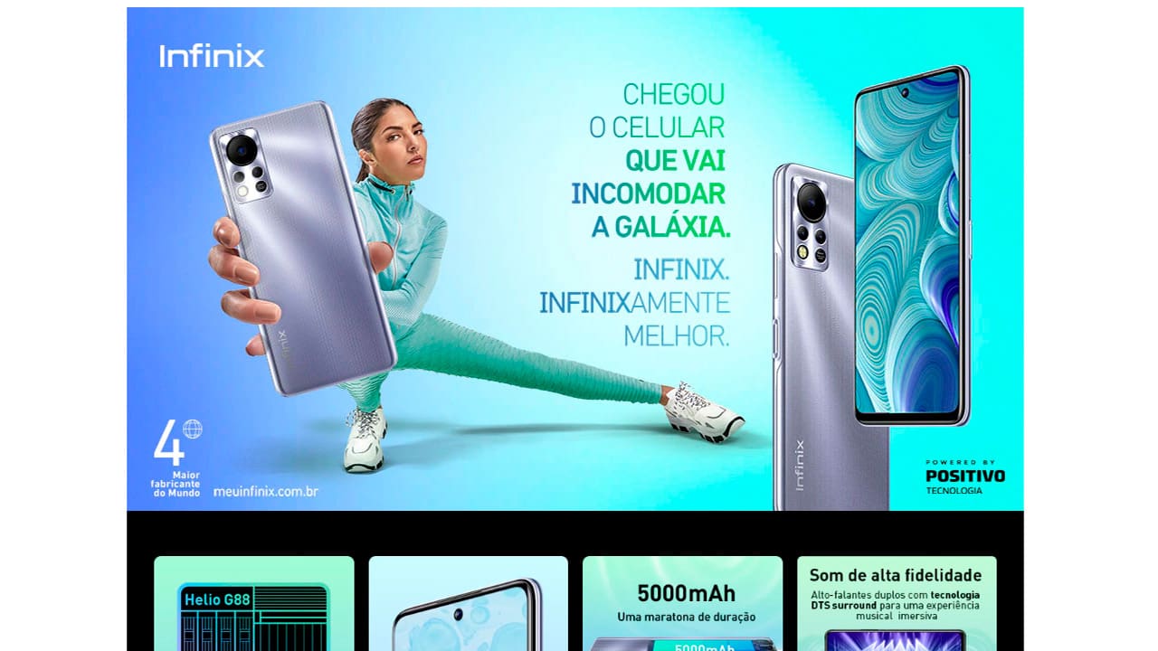 Smartphone Infinix Free Fire 128Gb 6Gb Ram Tela 6.78' 50 Mp em Promoção na  Americanas