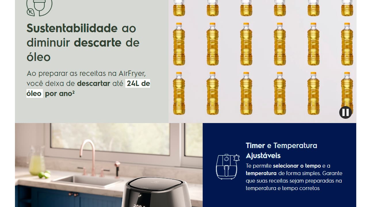 fritadeira-eletrica-air-fryer-electrolux-eaf20-3,2-litros-preta