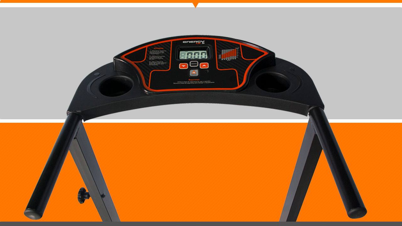 Esteira Ergométrica Elétrica Dream Energy 1600 Estrutura dobrável