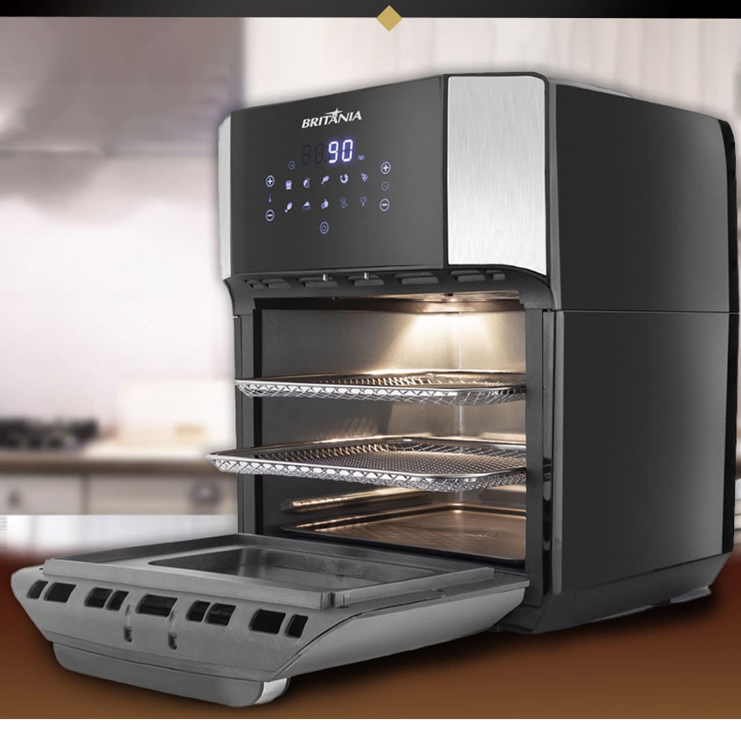 Fritadeira Air Fry Britânia Oven BFR2100P potência