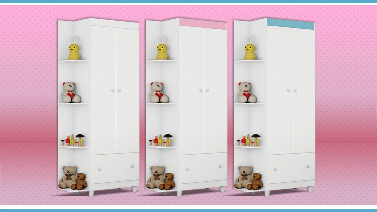 Guarda-Roupa Flex Pura Magia Gutti portas gaveta