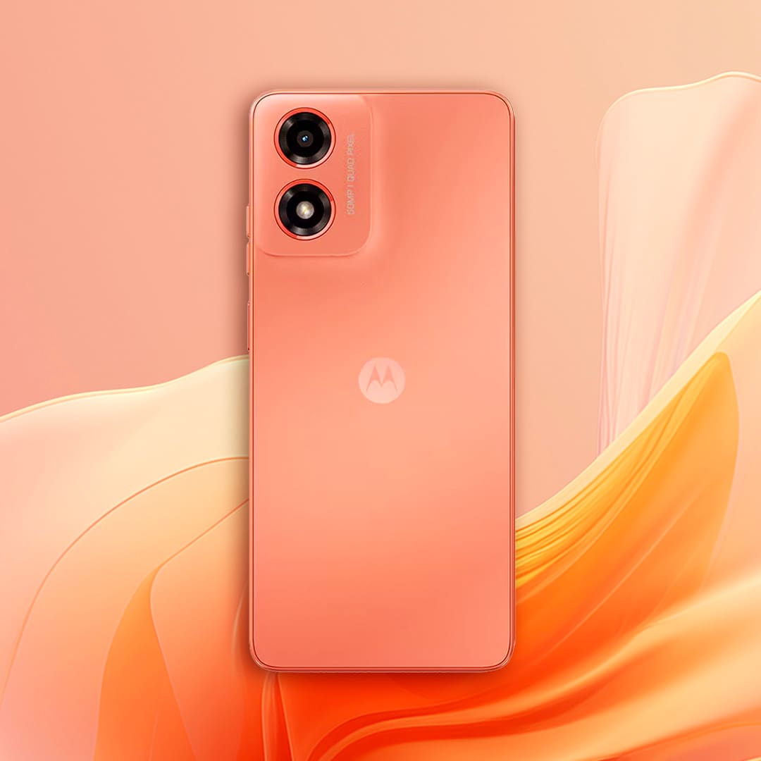Smartphone Motorola Moto G04S 4G Coral