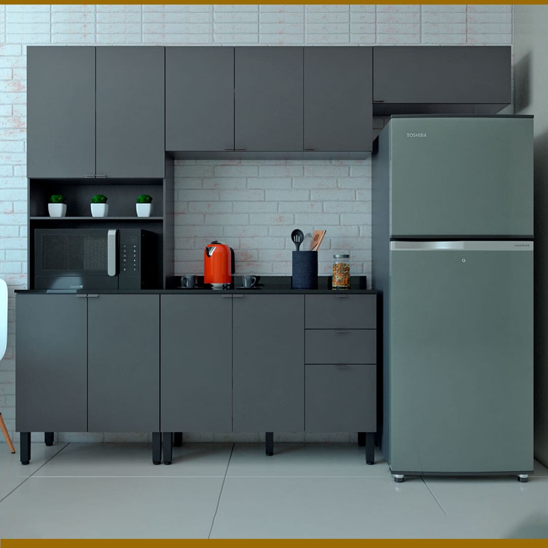 Cozinha Completa Bartira Joy 4 Peças