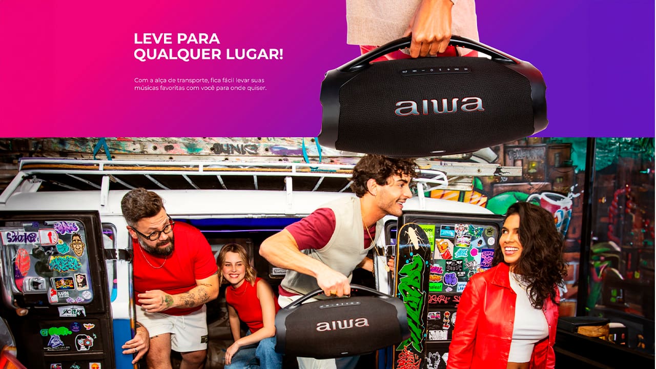 Som Potente e Cristalino. Sistema de 3 vias: 1 subwoofer, 2 midrange e 2 tweeters para graves profundos, médios nítidos e agudos cristalinos. 200W RMS de potência, radiadores passivos laterais para melhor propagação do som em todos os cantos do ambiente.