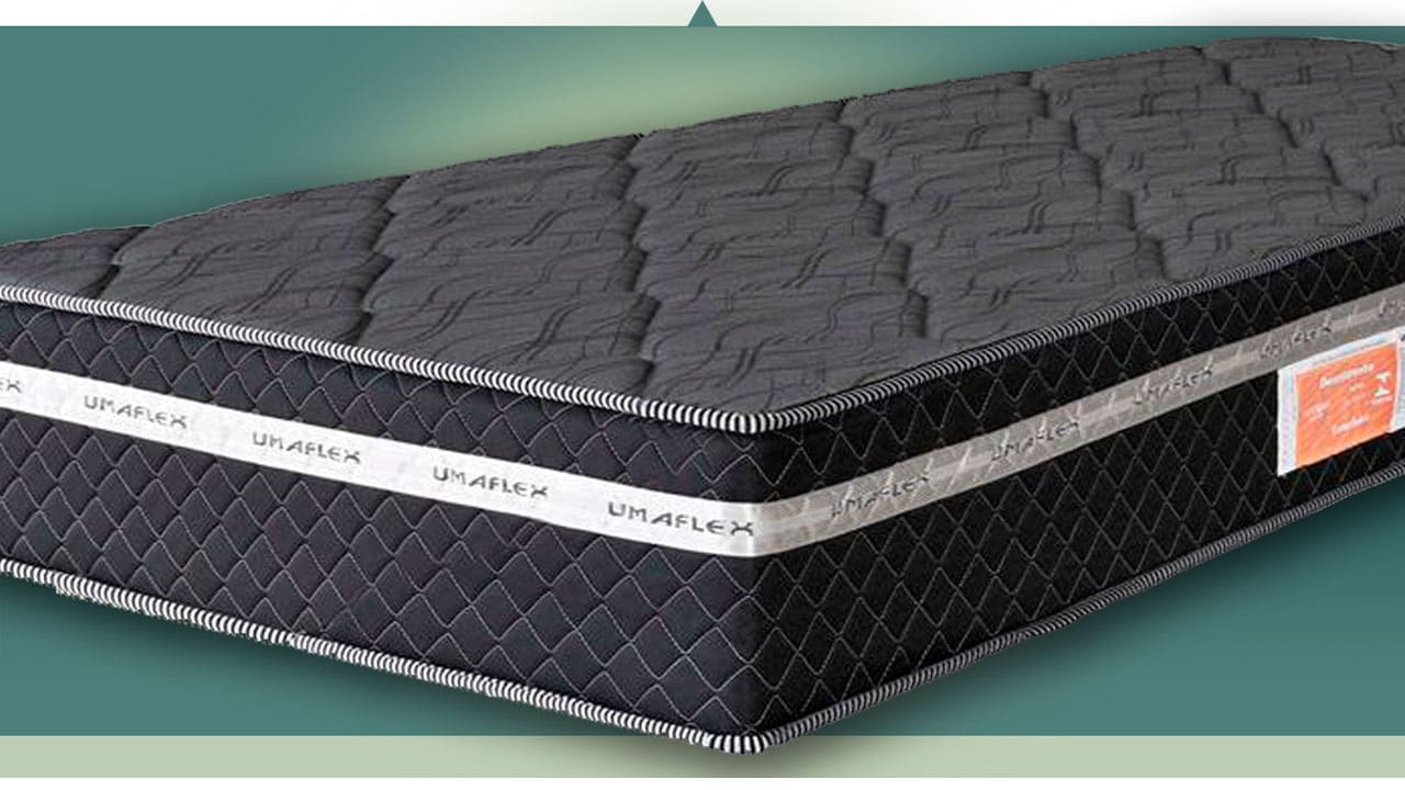 Colchão Solteiro Umaflex Essencial Preto