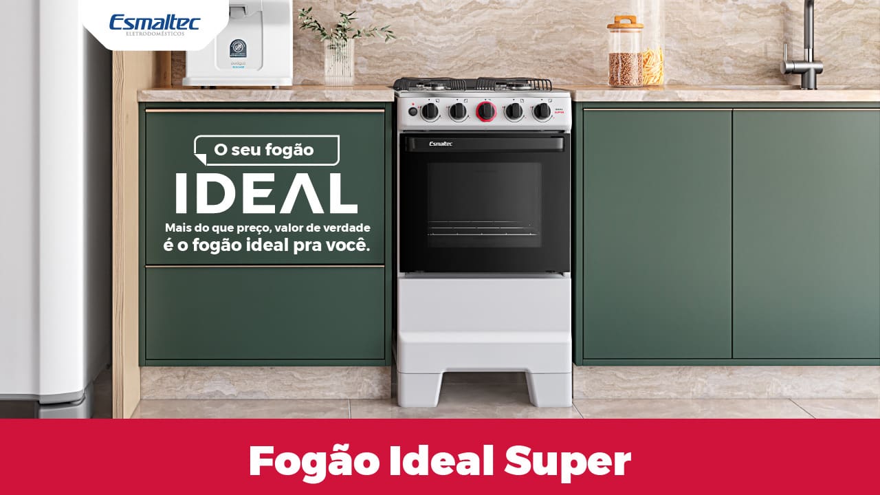 Design Moderno e Funcional O Fogão Esmaltec 4 Bocas traz um visual renovado com mesa em aço inoxidável, proporcionando maior durabilidade e elegância para sua cozinha. Seu novo formato conta com espaldar mais alto, garantindo um toque moderno ao ambiente. Os botões removíveis e o acendimento automático oferecem praticidade no uso diário, facilitando o preparo de suas receitas favoritas.