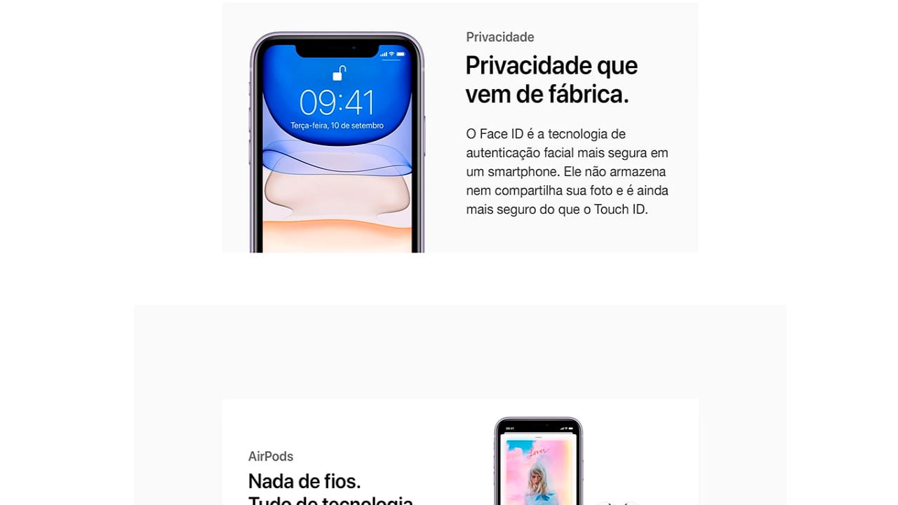 iPhone 11 Apple 128GB Branco