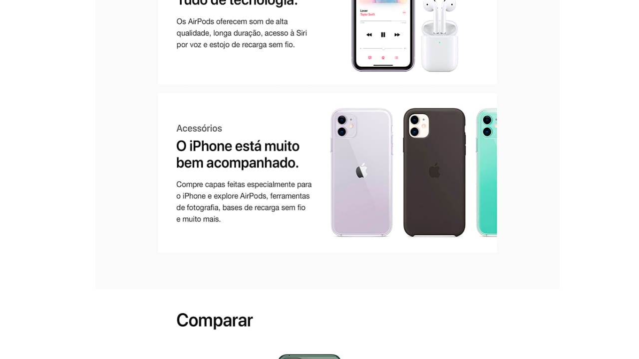 iPhone 11 Apple 128GB Branco