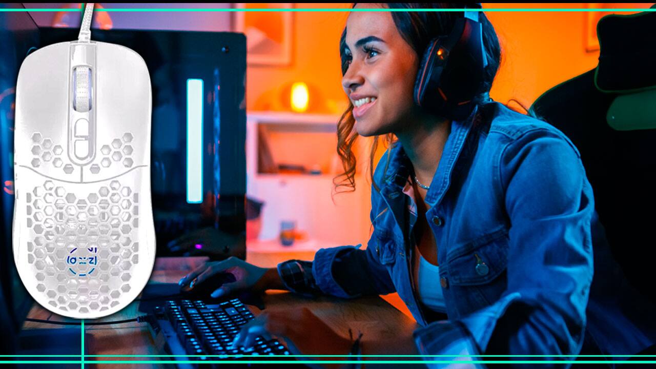 Mouse Gamer Dazz Horus Branco