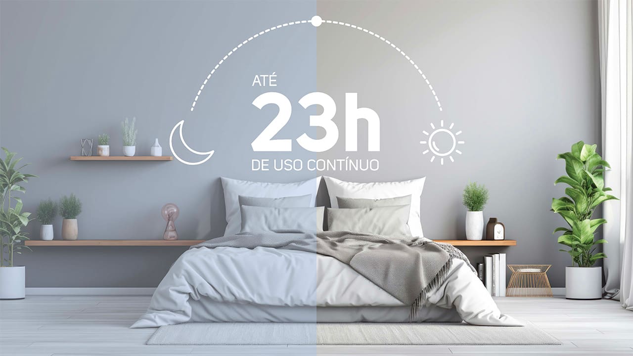 Saúde e bem-estar o ano inteiro Experimente o máximo conforto e qualidade de vida com o Umidificador de Ar Wap Air Flow U2! Este dispositivo 3 em 1 é a solução perfeita para manter o nível da umidade do ar agradável, perfumar os ambientes e iluminar com uma luz de LED de 4000k. Com seu design moderno, ele cria uma atmosfera aconchegante para toda a família, tornando os dias mais agradáveis e as noites mais tranquilas.