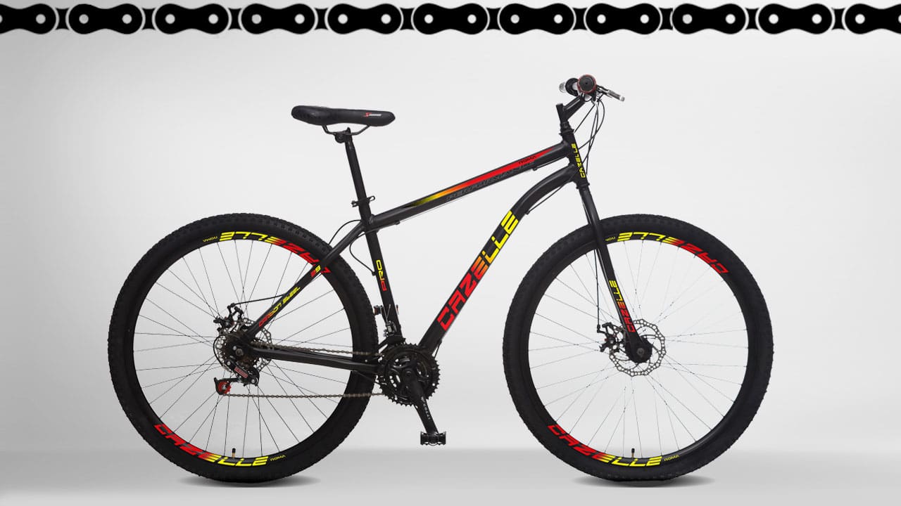 Bicicleta Aro 29 com 21 Marchas Colli Cazelle Roma