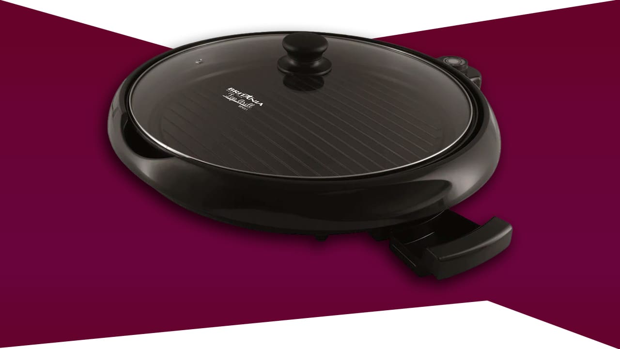 Grill Britânia Top Grill BPE01 – Preto 