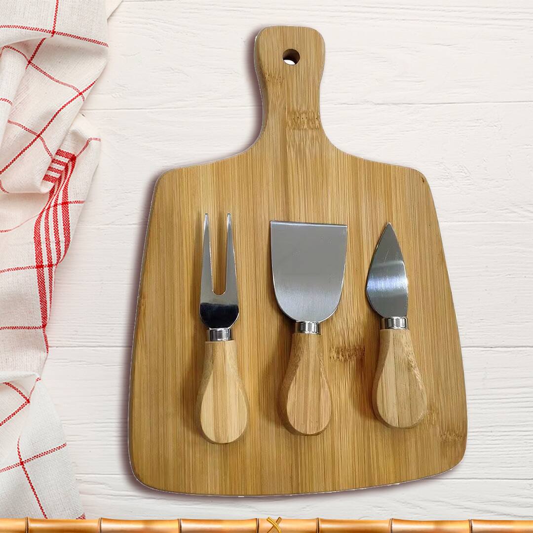 Conjunto para Queijo em Bambu Dynasty