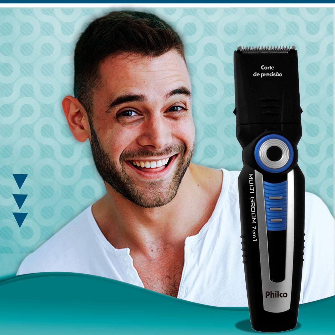 Aparador Pelos Philco Multi Groom bateria autonomia