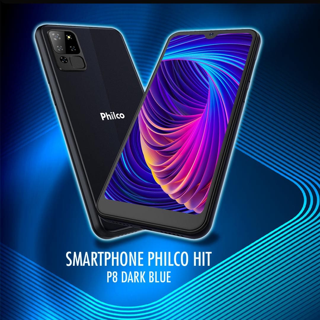 Smartphone Philco Hit P8 64GB Dark Blue