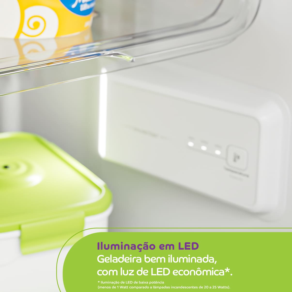 Geladeira Consul CRM44MB Duplex Inverter 377L Frost Free Branca