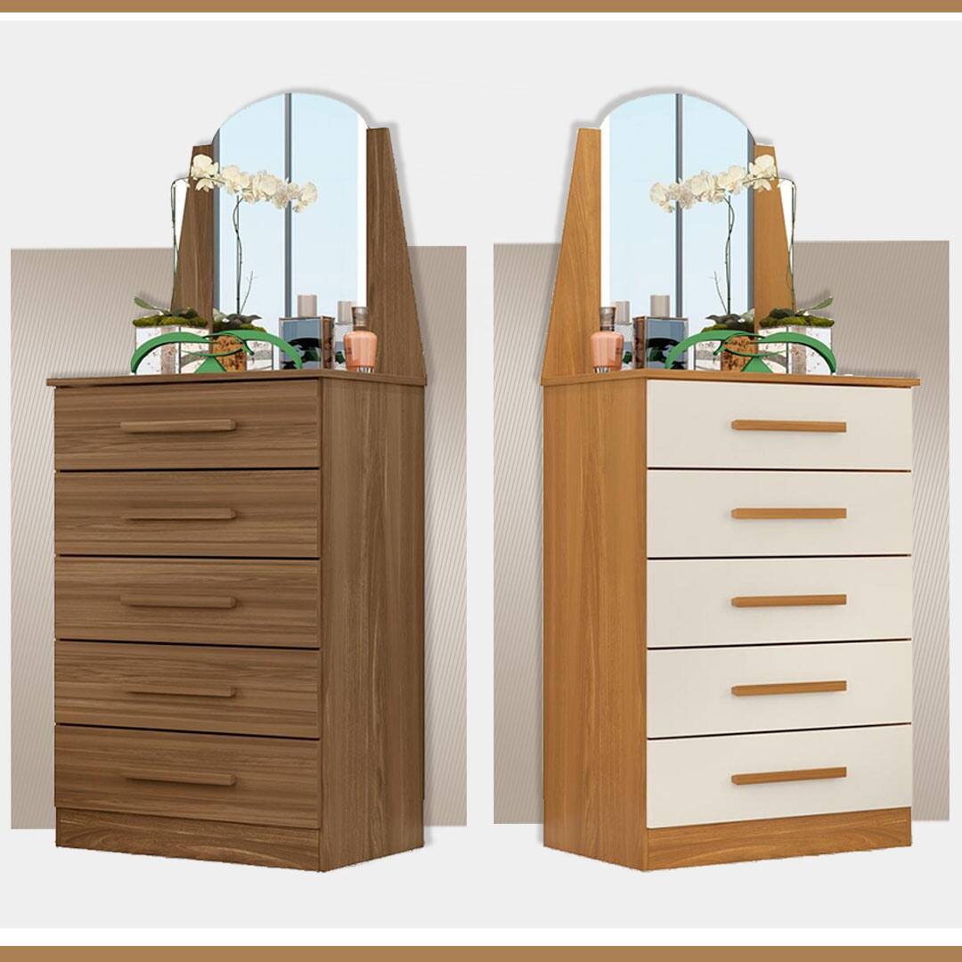 Cômoda Palumóveis Veneza medidas 