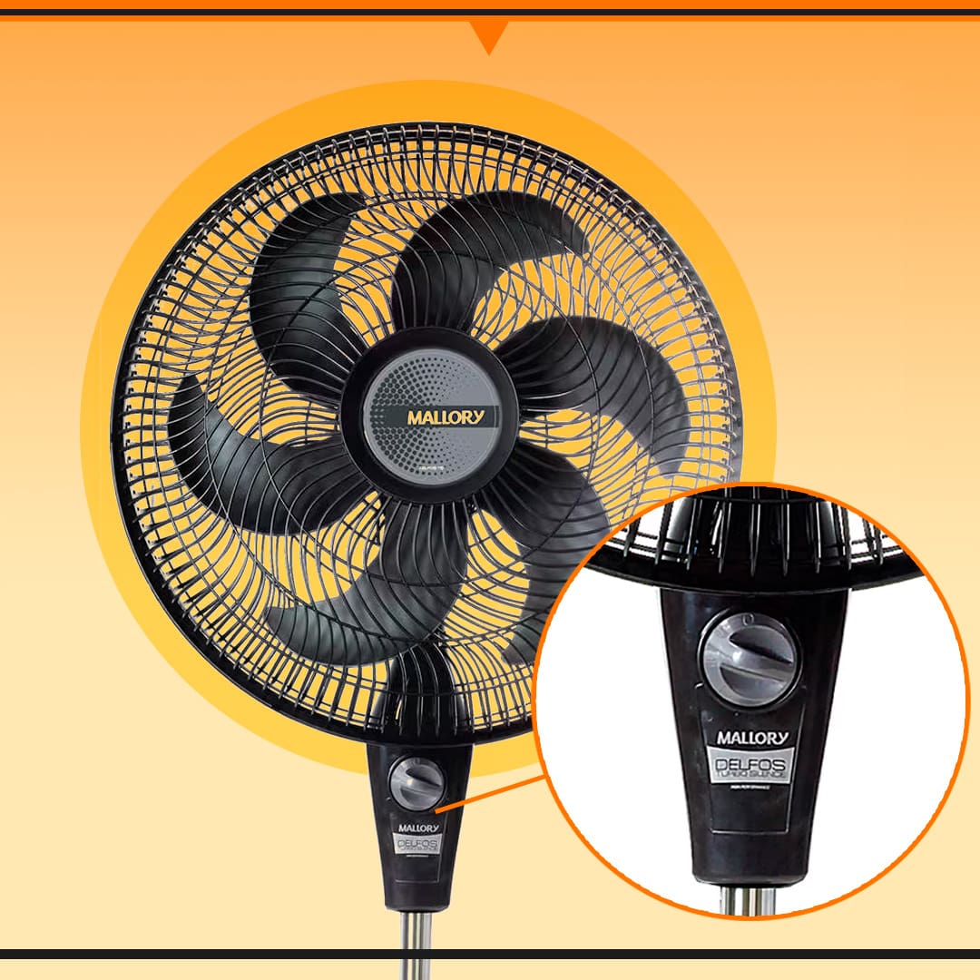 Ventilador Coluna Mallory Delfos potência