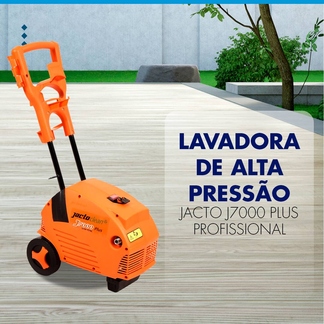 Lavadora de Alta Pressão Jacto J7000 Plus Profissional