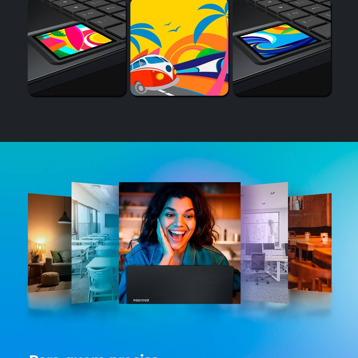 Notebook Positivo C15M Intel Celeron N4500 4GB RAM 128GB eMMC