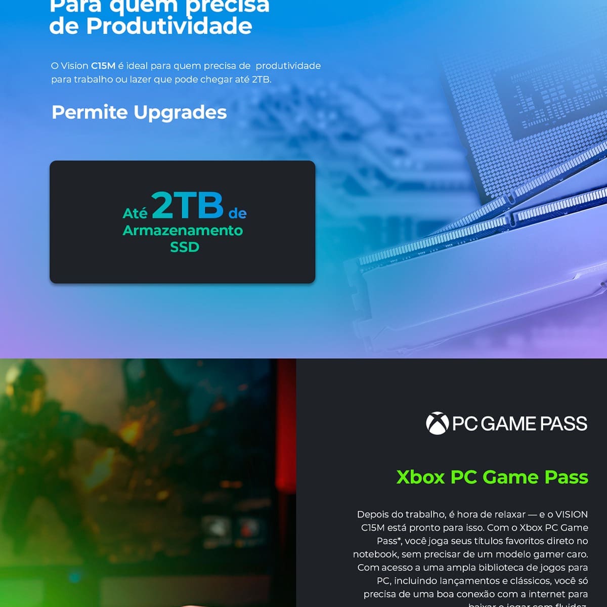 Notebook Positivo C15M Intel Celeron N4500 4GB RAM 128GB eMMC