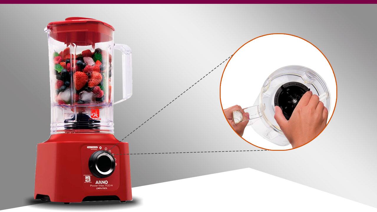 Liquidificador Power Max 700 Arno LN61 5 velocidades