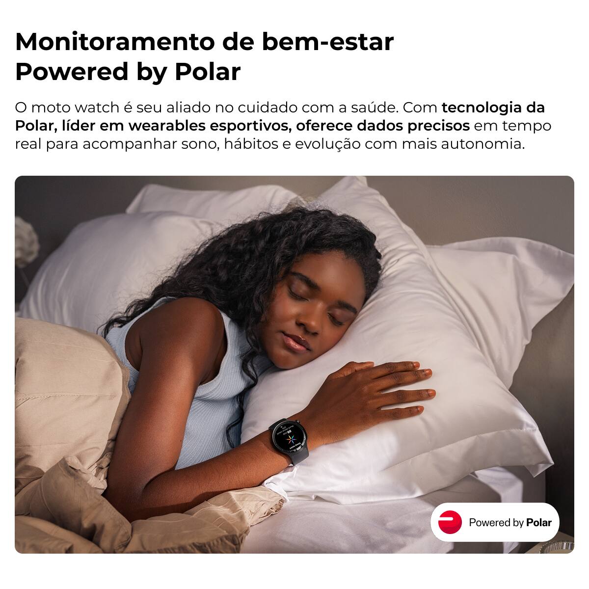 Smartwatch Motorola Moto Watch XT2547 Tela OLED 1...