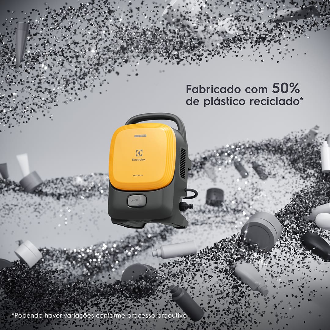 Potência de 1400W e pressão de 1650 PSI: Remove sujeiras moderadas com eficiência e rapidez. Ideal para limpezas do dia a dia: Perfeita para carros, bicicletas, calçadas, quintais e móveis externos.
