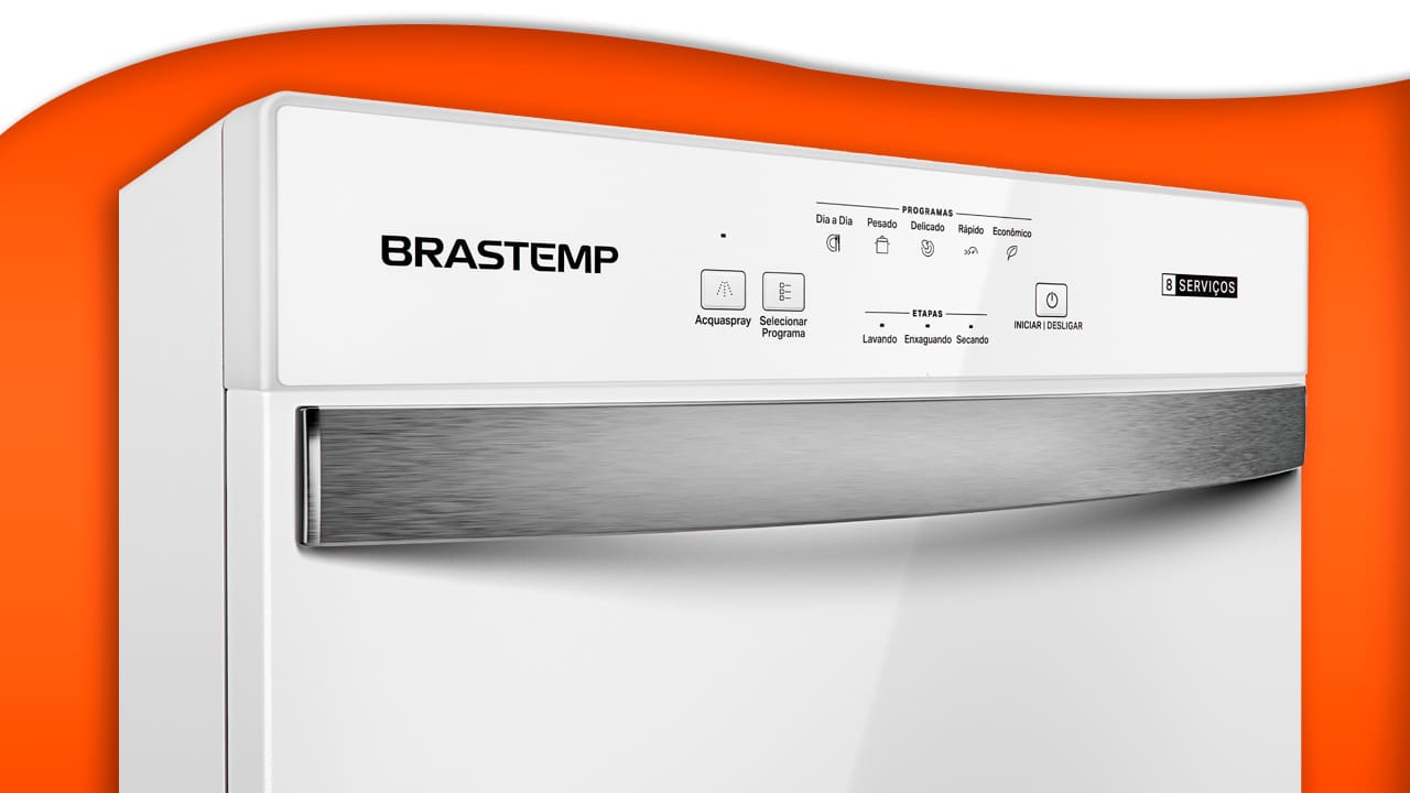 Lava-Louças Brastemp Menor Consumo Água