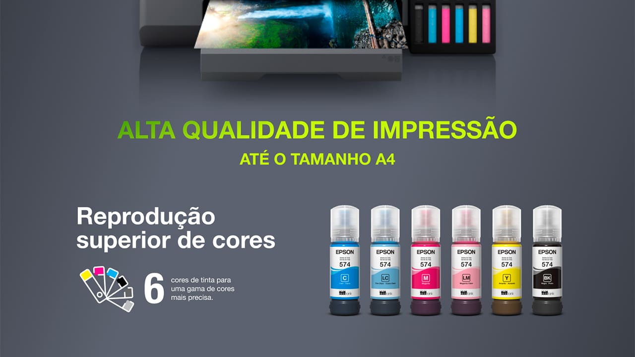 Impressora Fotográfica Epson Ecotank L8050