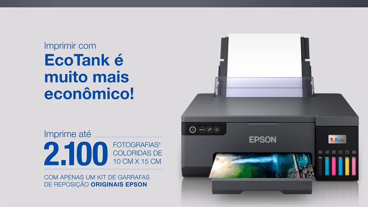 Impressora Fotográfica Epson Ecotank L8050