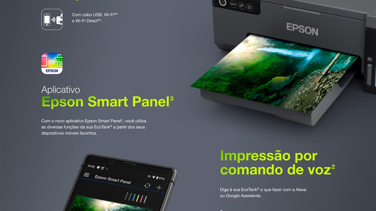 Impressora Fotográfica Epson Ecotank L8050