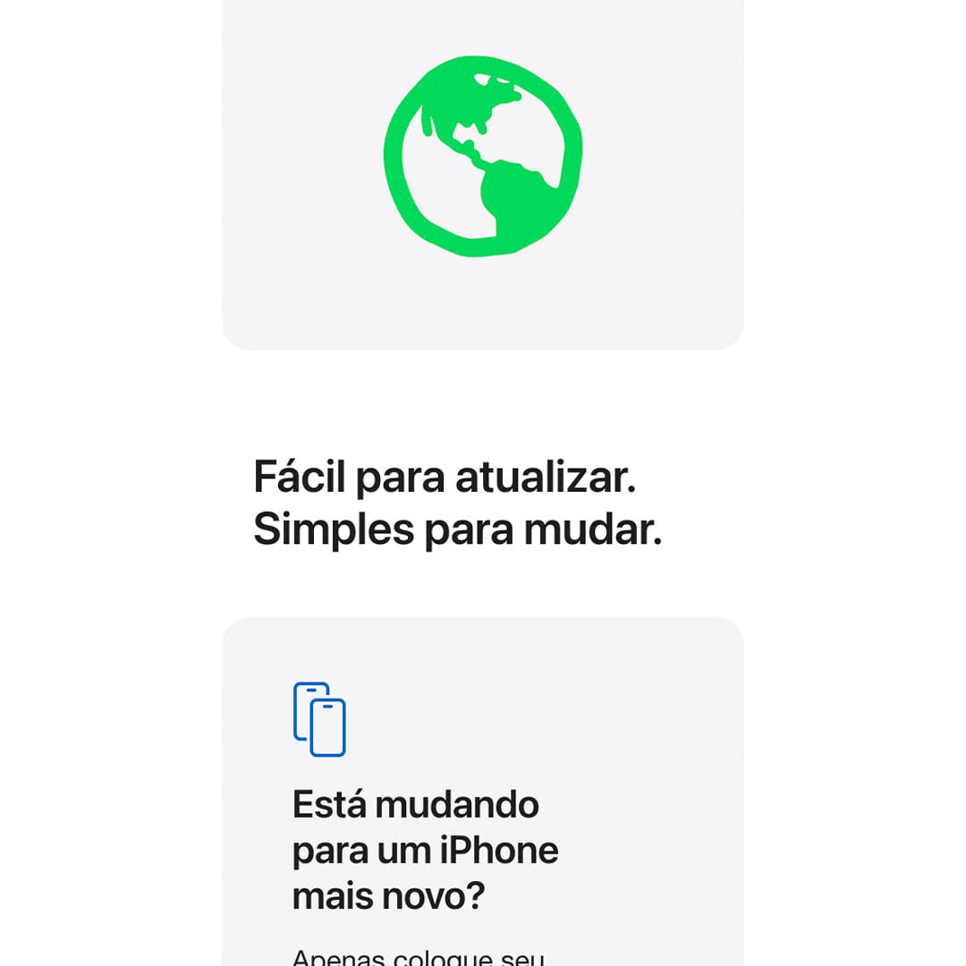 O iPhone 16e é feito para Apple Intelligence e conta com a potência do chip A18*. Fotografe em altíssima resolução com a câmera Fusion. E ganhe mais tempo para enviar mensagens, navegar e fazer outras coisas com sua superbateria.