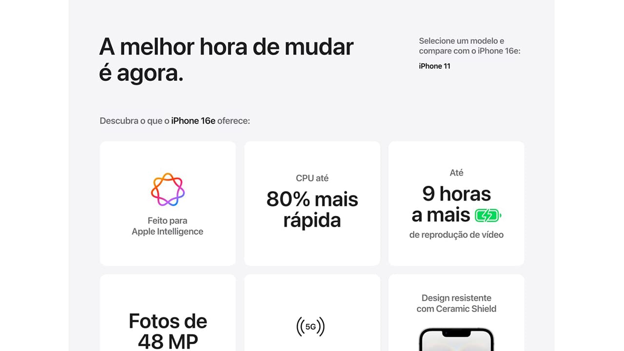 Apple iPhone 16e de 128GB 