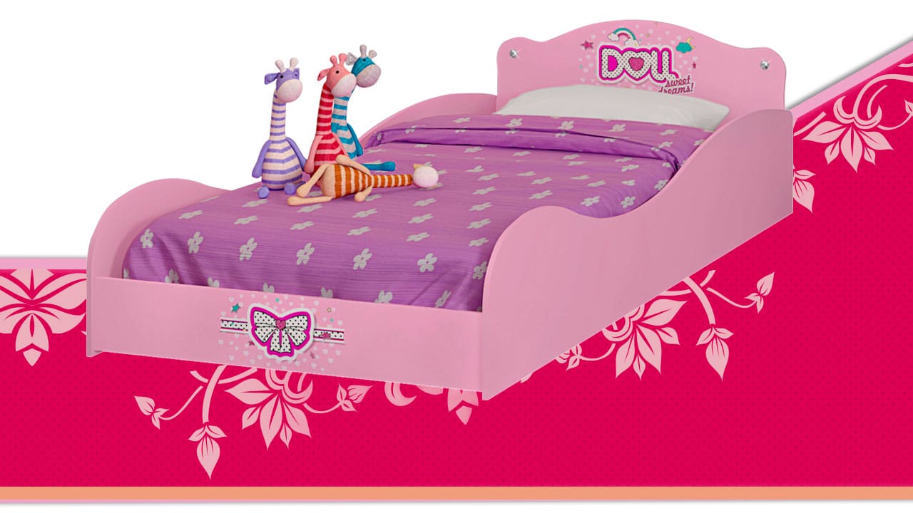 Cama Infantil Móveis Estrela Doll 