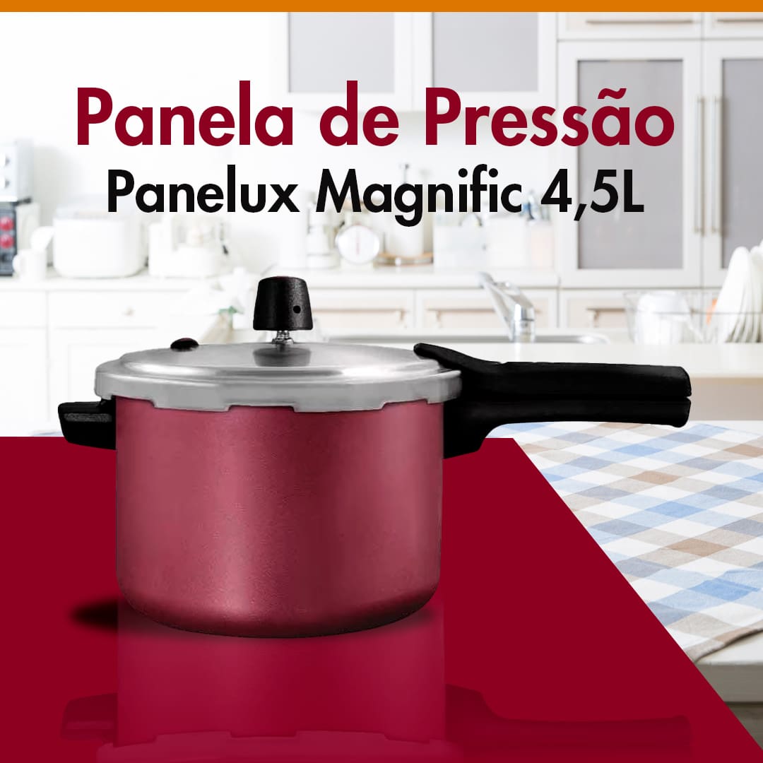 Panela de Pressão Panelux Magnific 4,5L